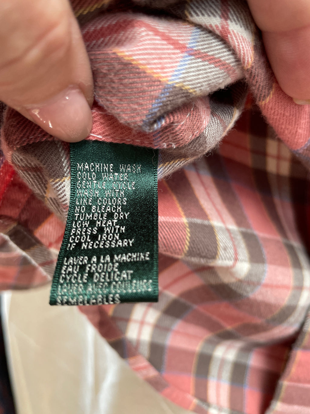 Ralph Lauren Plaid Shirt - Unisex Size Small
