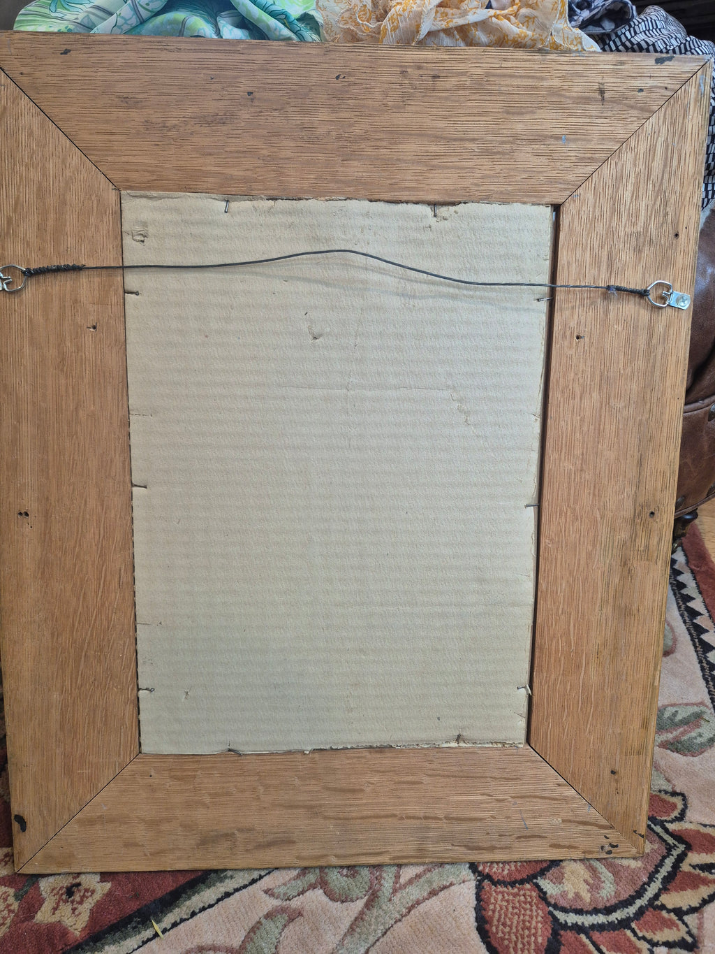 Gundlach-Bundschu framed advertisement original 1897 with Calendar