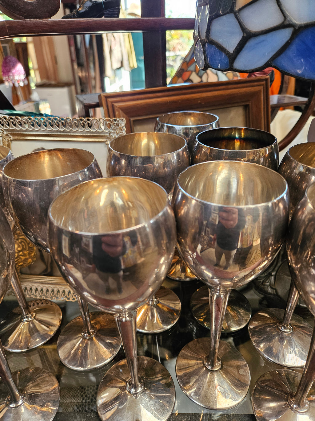 Vintage Kirk Steif Silverplated Goblet - Made in Spain - 8 Inch
