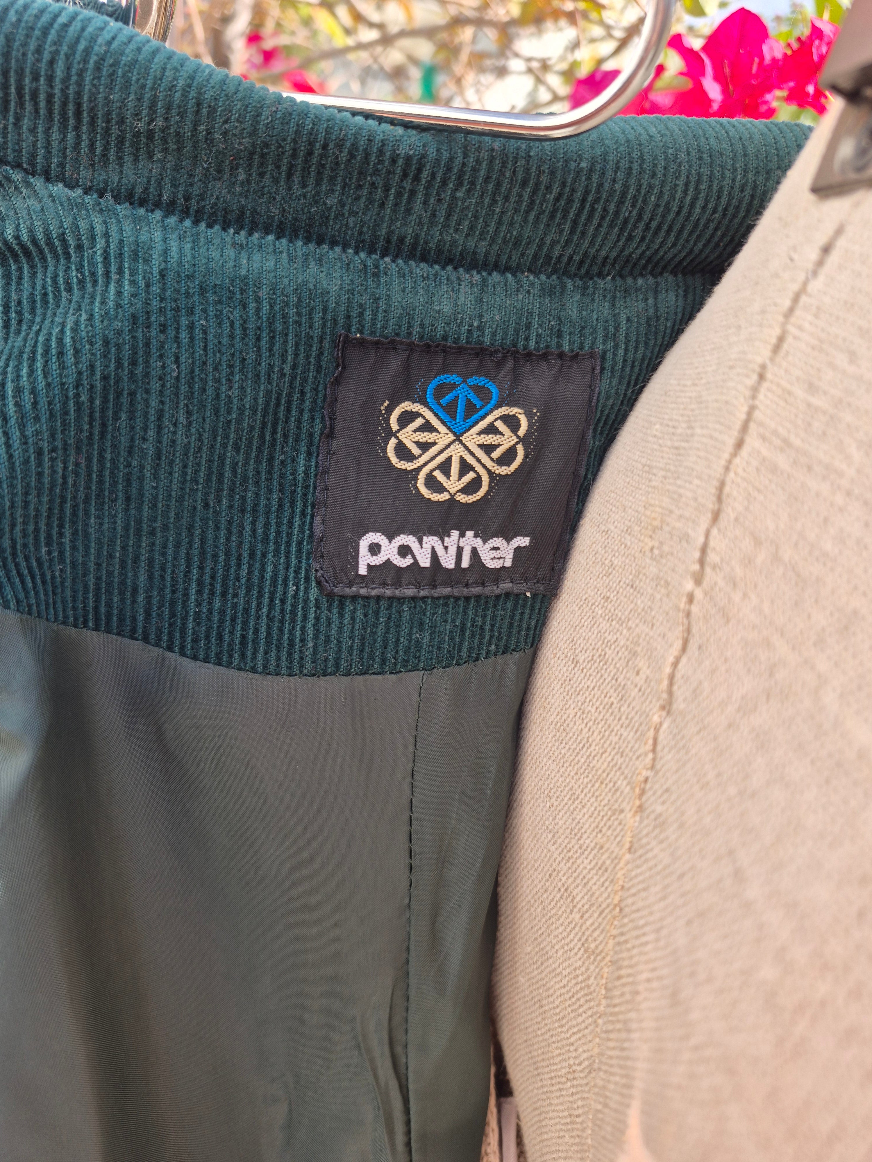 Vintage Panther Green Corduroy 3-Piece Suit