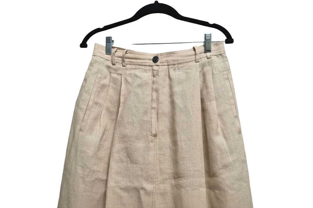 Gucci Vintage 100% Linen Skirt
