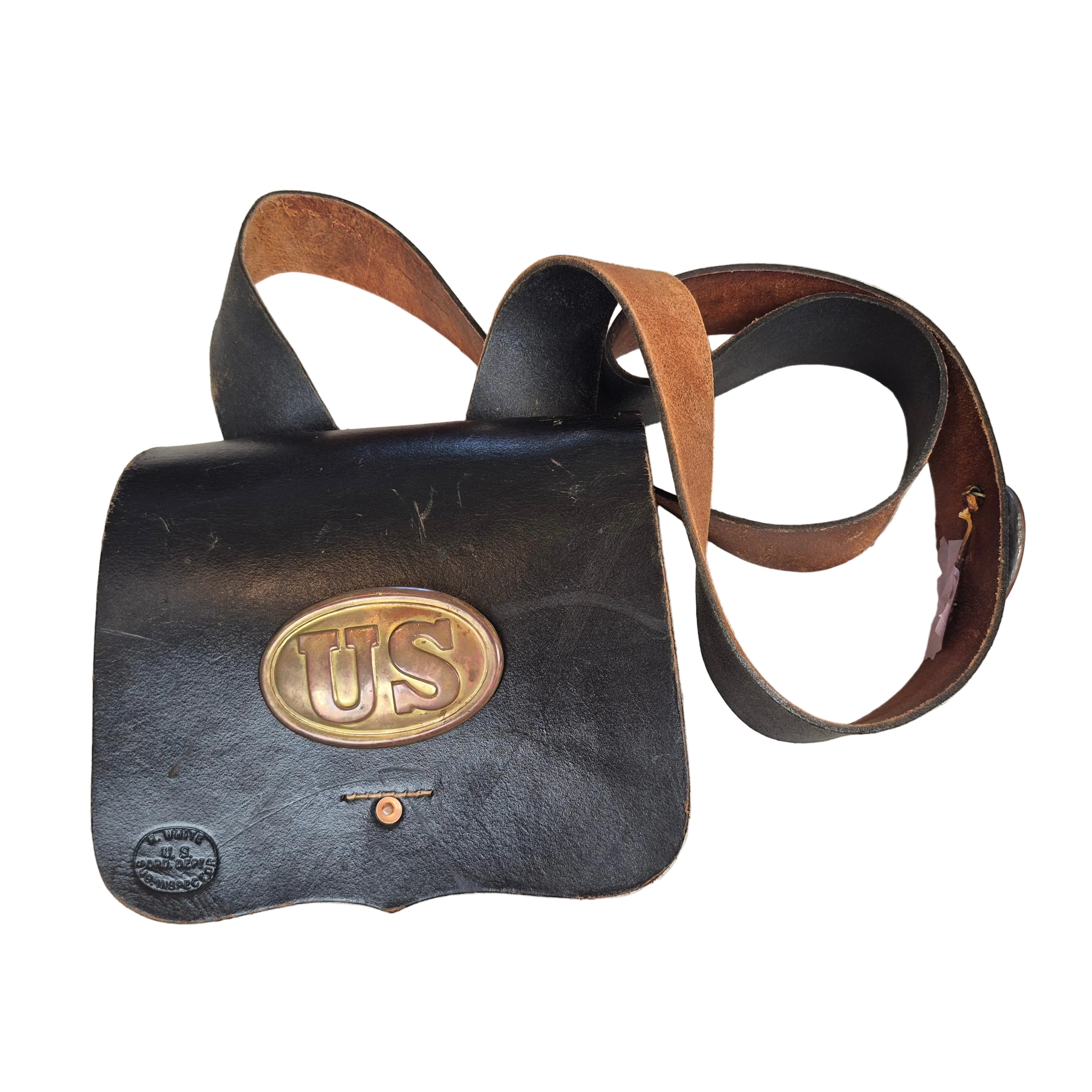 US Civil War Post War production Ammo Bag