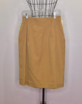 Liz Claiborne 1980s Knee-Length Mini Skirt with Pockets
