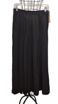 Jaeger 100% silk Pleated Skirt 1990s 28in waist Size 6