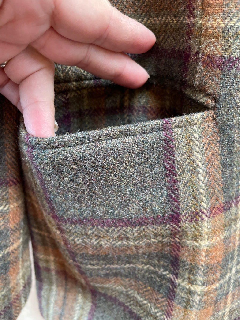 Ralph Lauren Vintage Plaid Blazer - Size 12