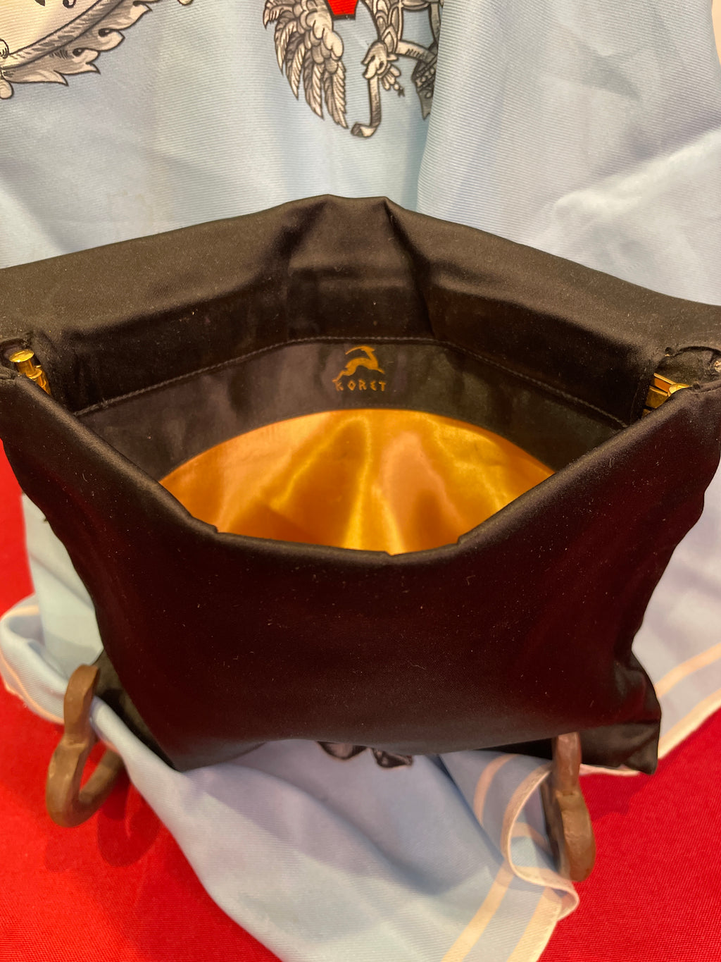 Koret Vintage Black Satin Clutch – Saks Fifth Avenue