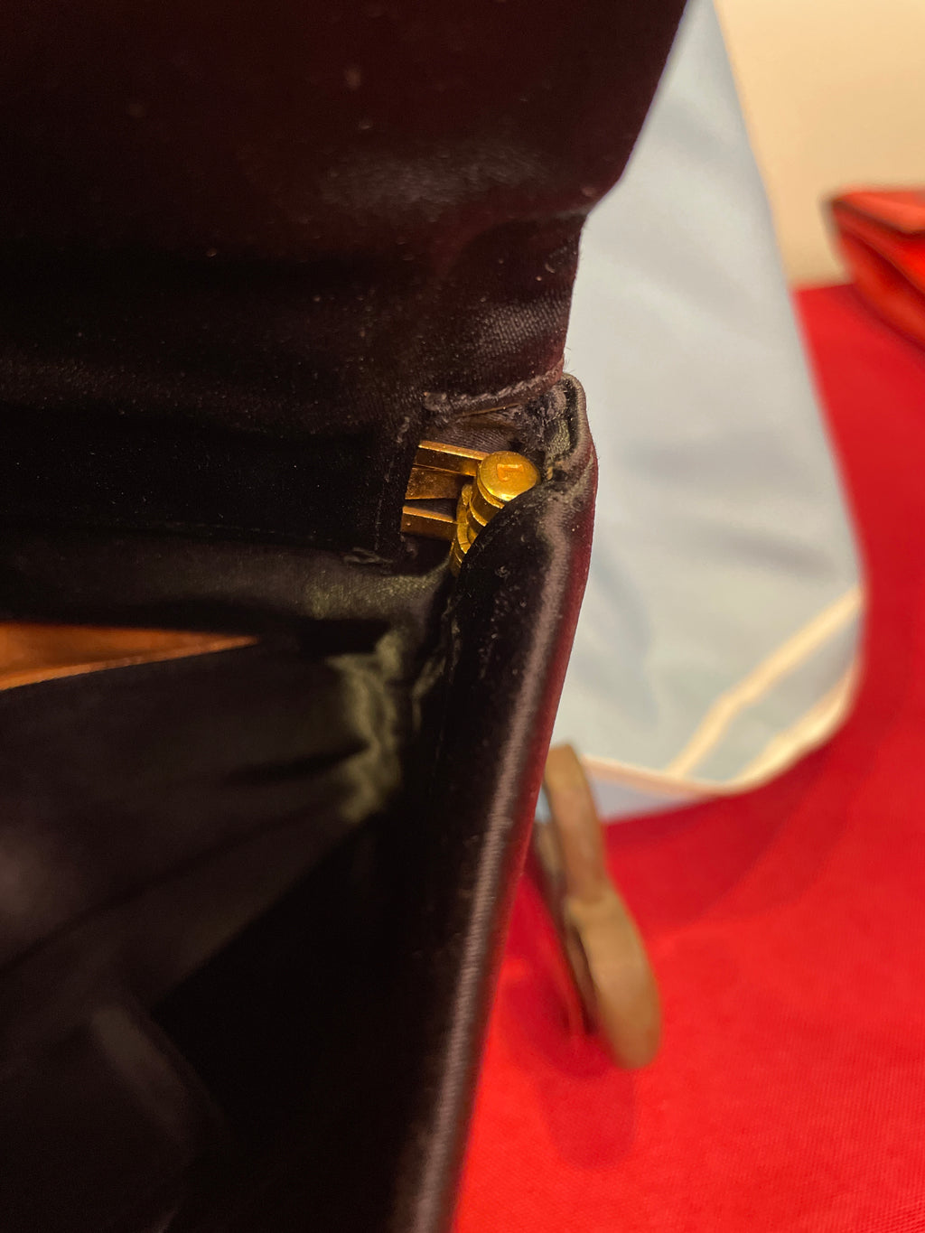 Koret Vintage Black Satin Clutch – Saks Fifth Avenue