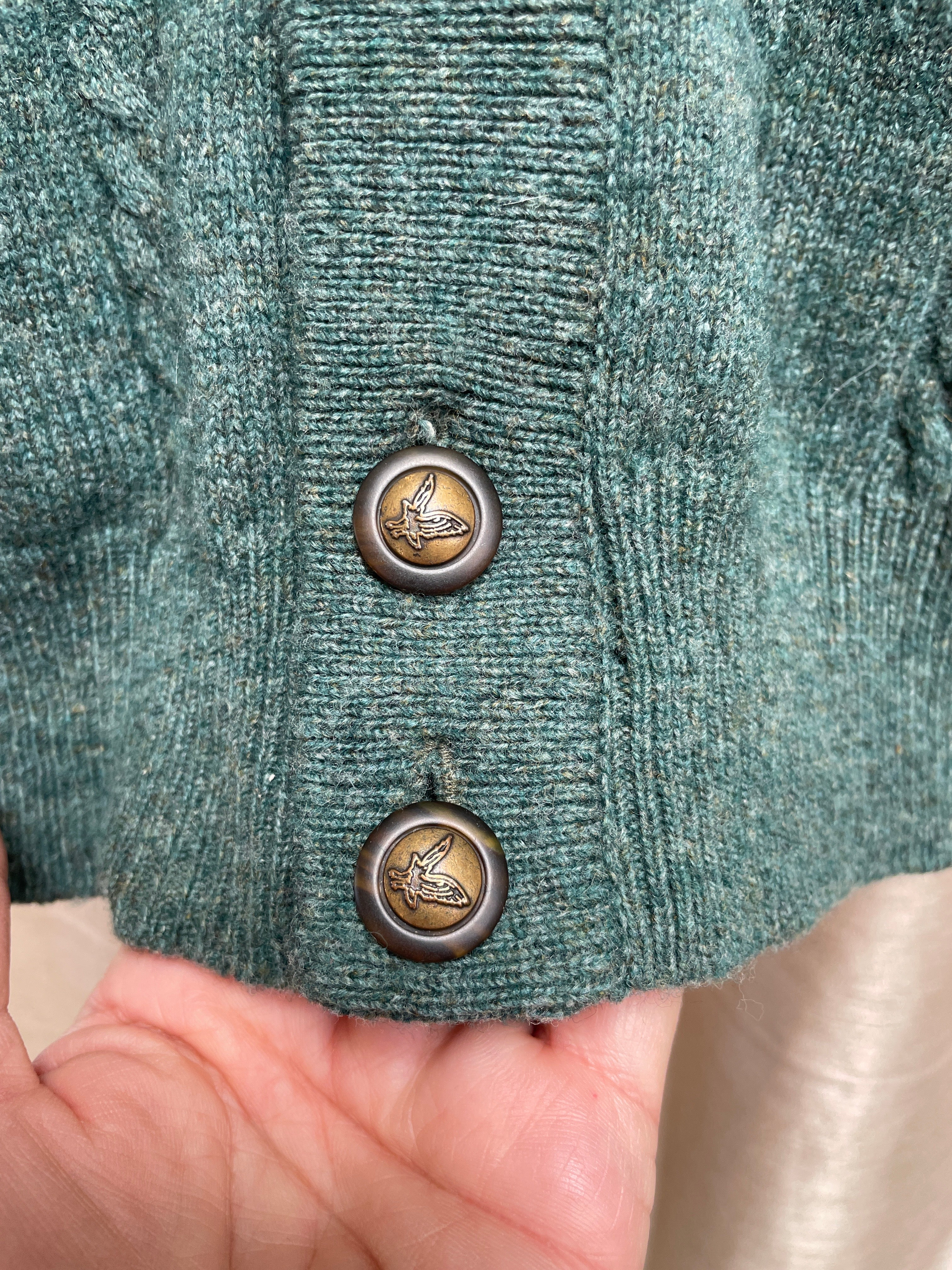 Vintage Lyle & Scott 100% Pure Lambswool Sweater - Size Small Made in New Zealand