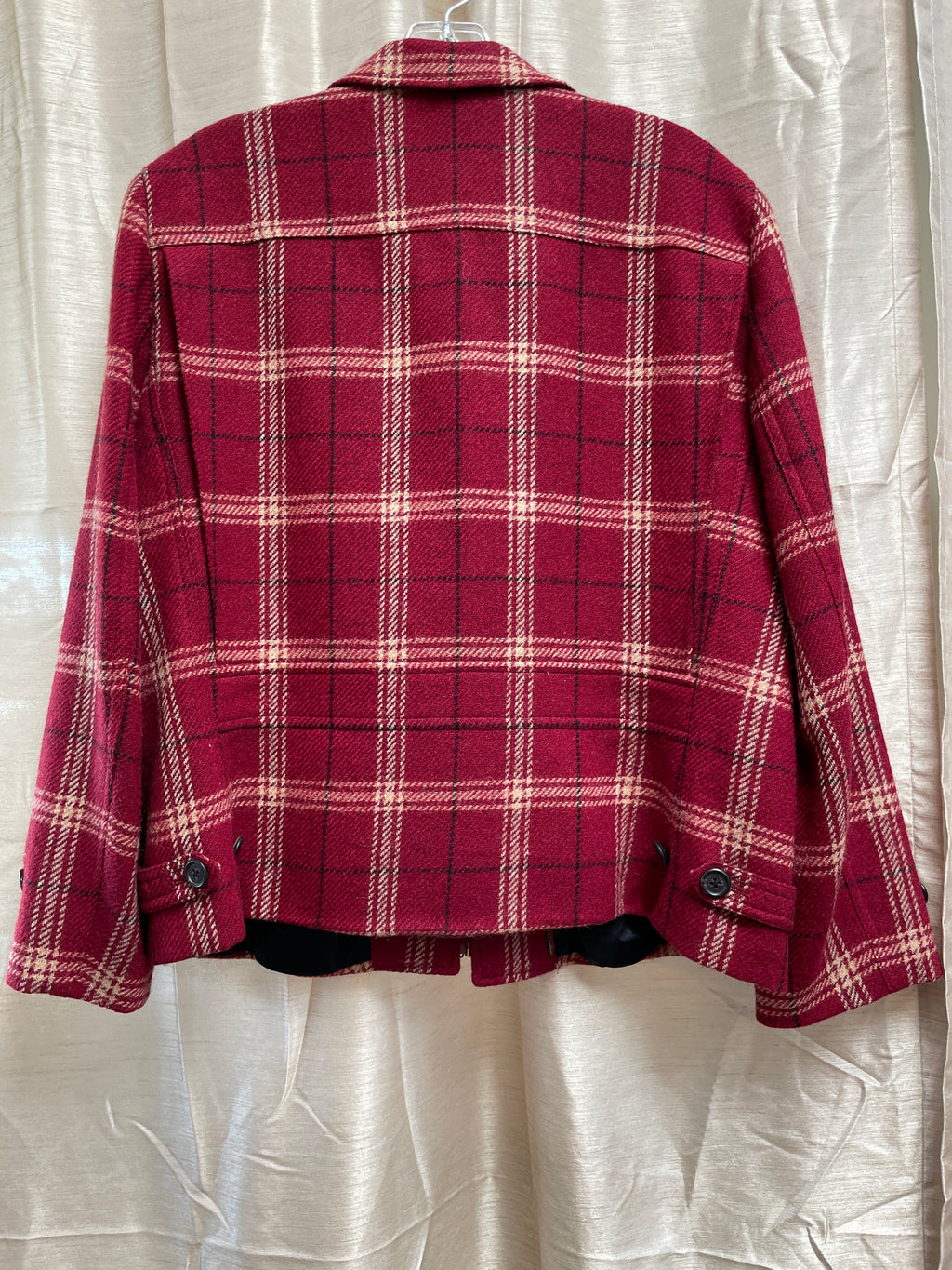 Ralph Lauren Cropped Blazer - Red Size 12