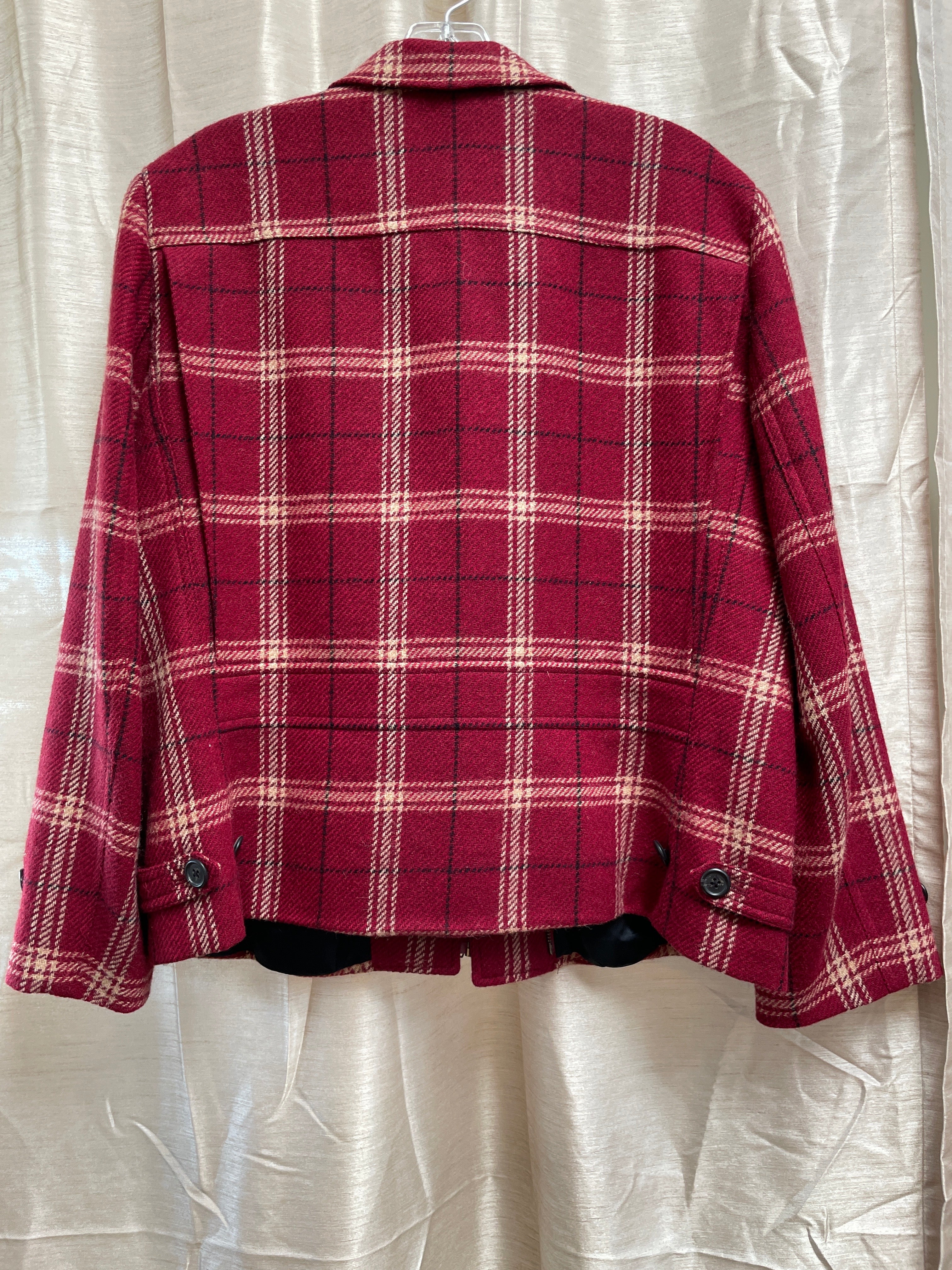 Ralph Lauren Cropped Blazer - Red Size 12