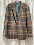 Ralph Lauren Vintage Plaid Blazer - Size 12