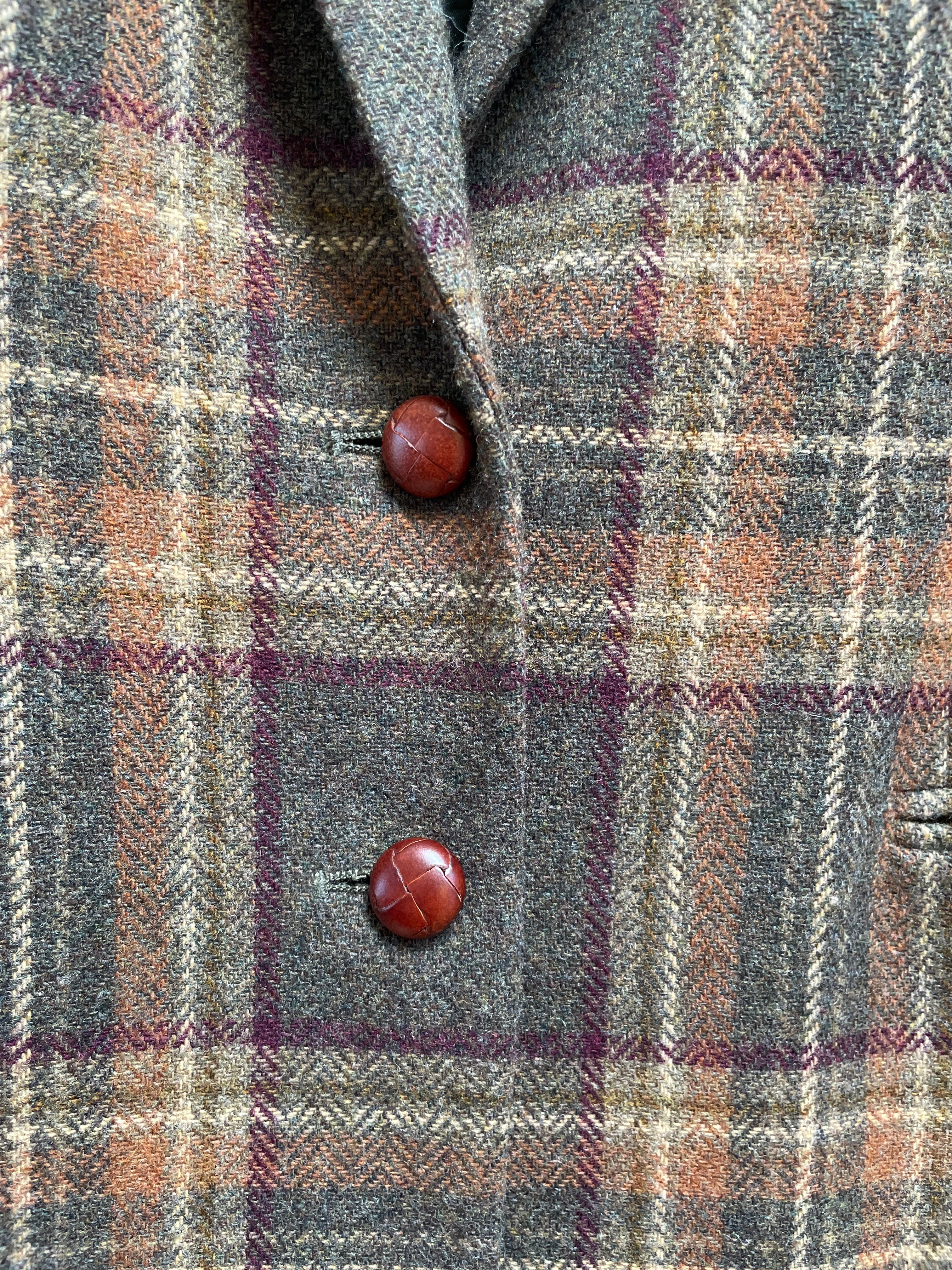 Ralph Lauren Vintage Plaid Blazer - Size 12