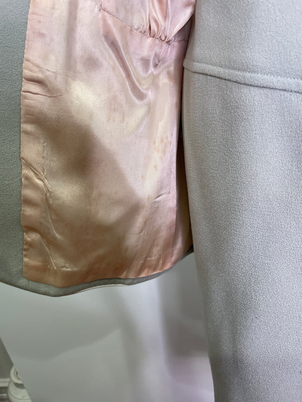 1980s Nora Miller Dynasty Collection Two-Piece Rhinestone Suit