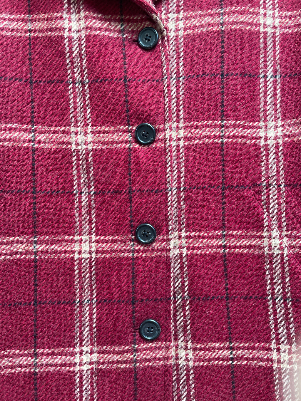 Ralph Lauren Cropped Blazer - Red Size 12