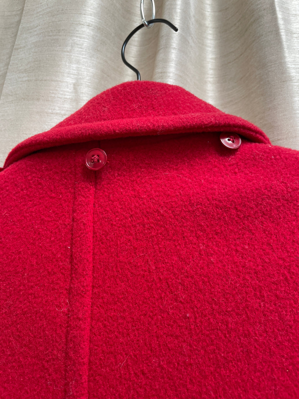 Vintage Talbots Red Toggle Coat - Size 6