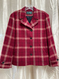 Ralph Lauren Cropped Blazer - Red Size 12