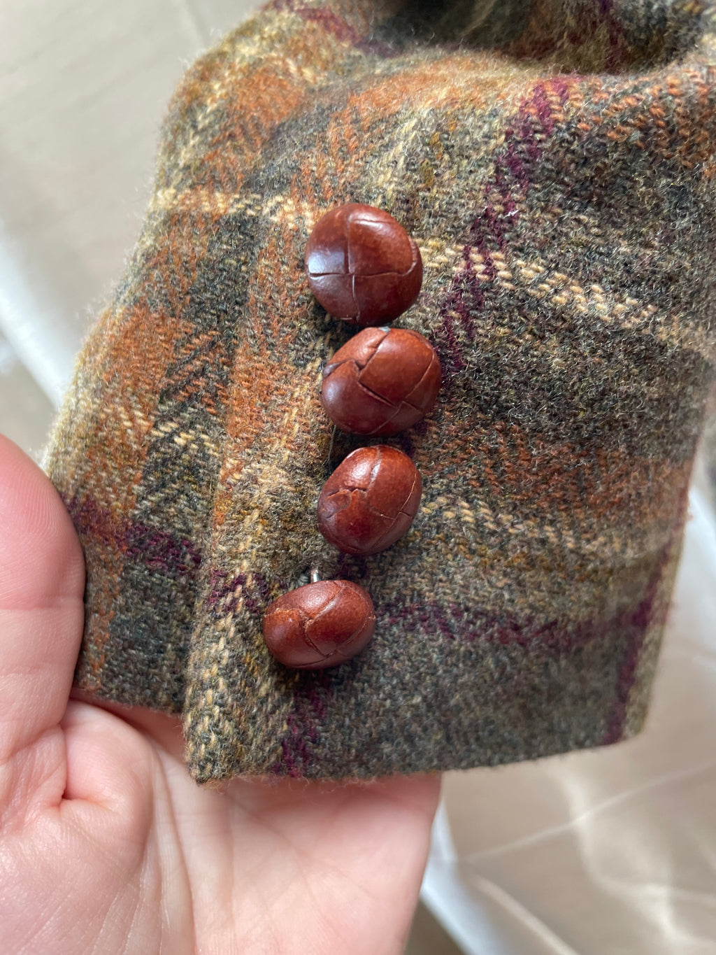 Ralph Lauren Vintage Plaid Blazer - Size 12