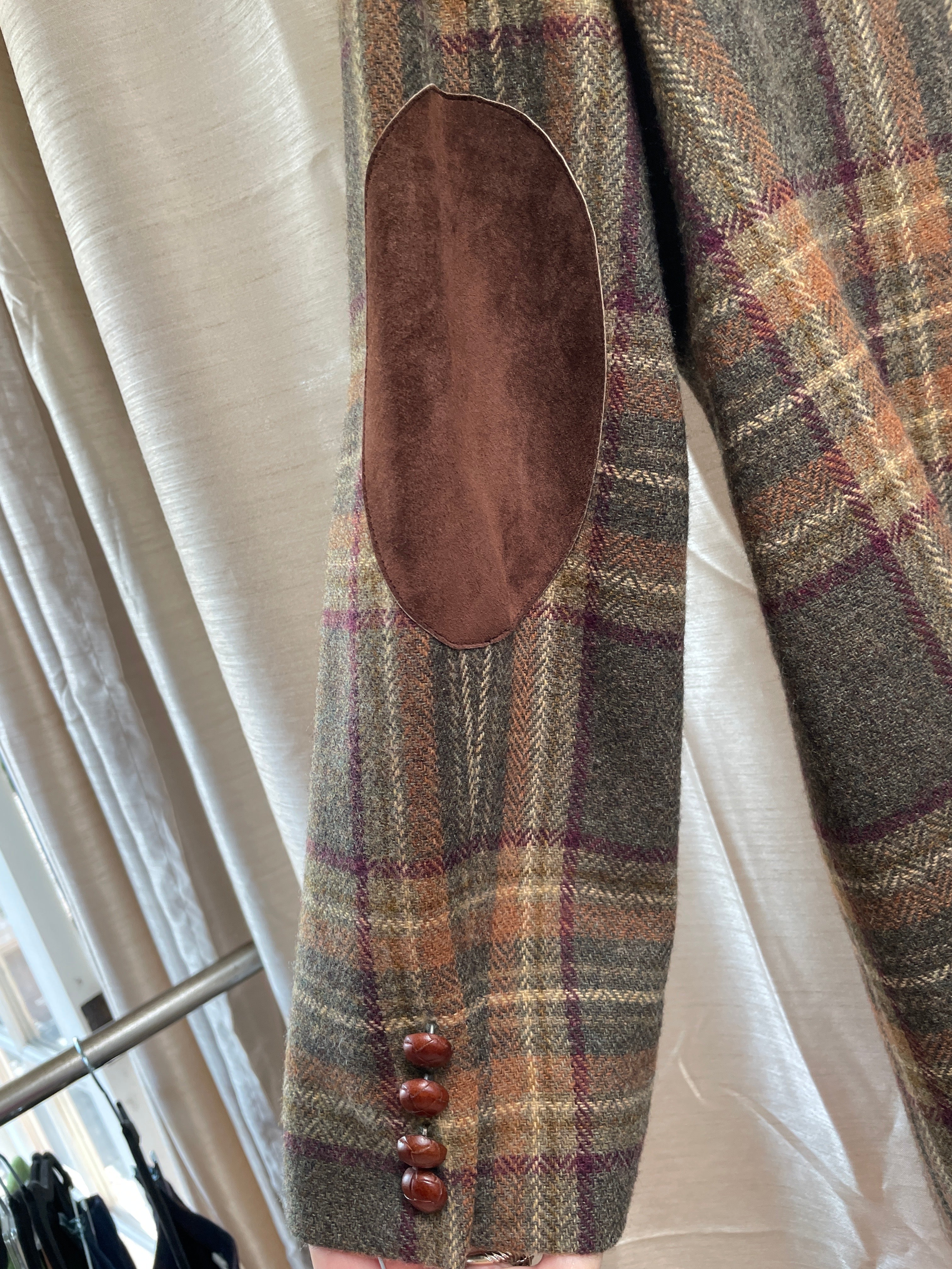 Ralph Lauren Vintage Plaid Blazer - Size 12
