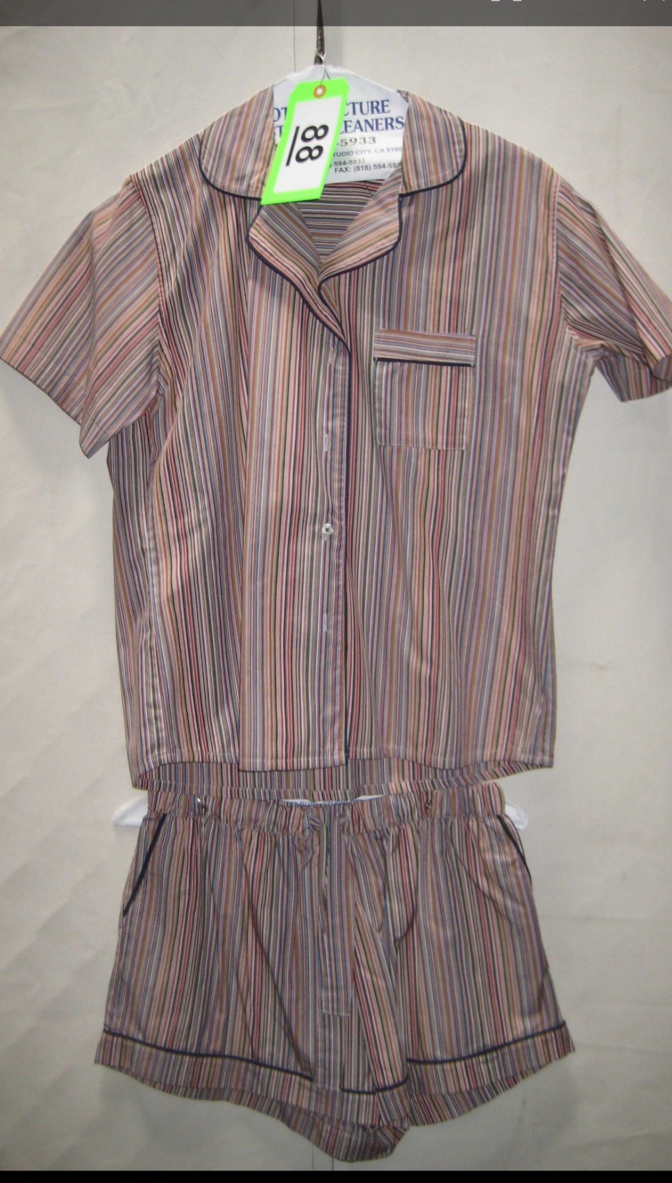 Paul Smith Striped Pajama Set - Size Medium EUC with original tag