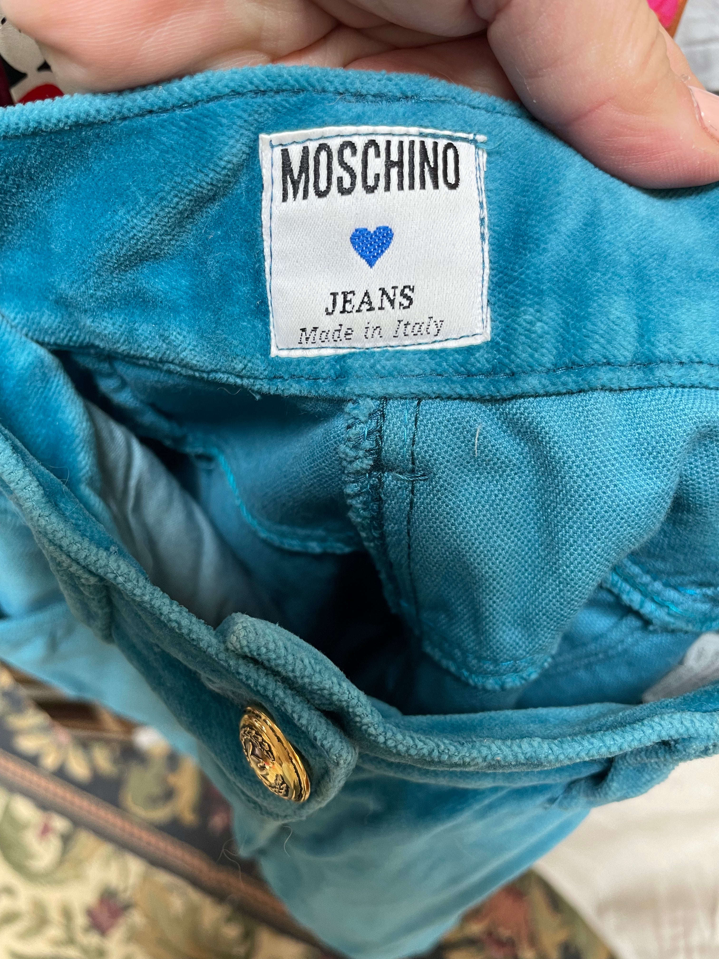 Vintage Moschino Jeans Mini Skirt W26 Rare Find