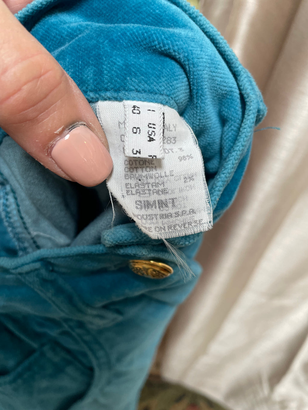 Vintage Moschino Jeans Mini Skirt W26 Rare Find
