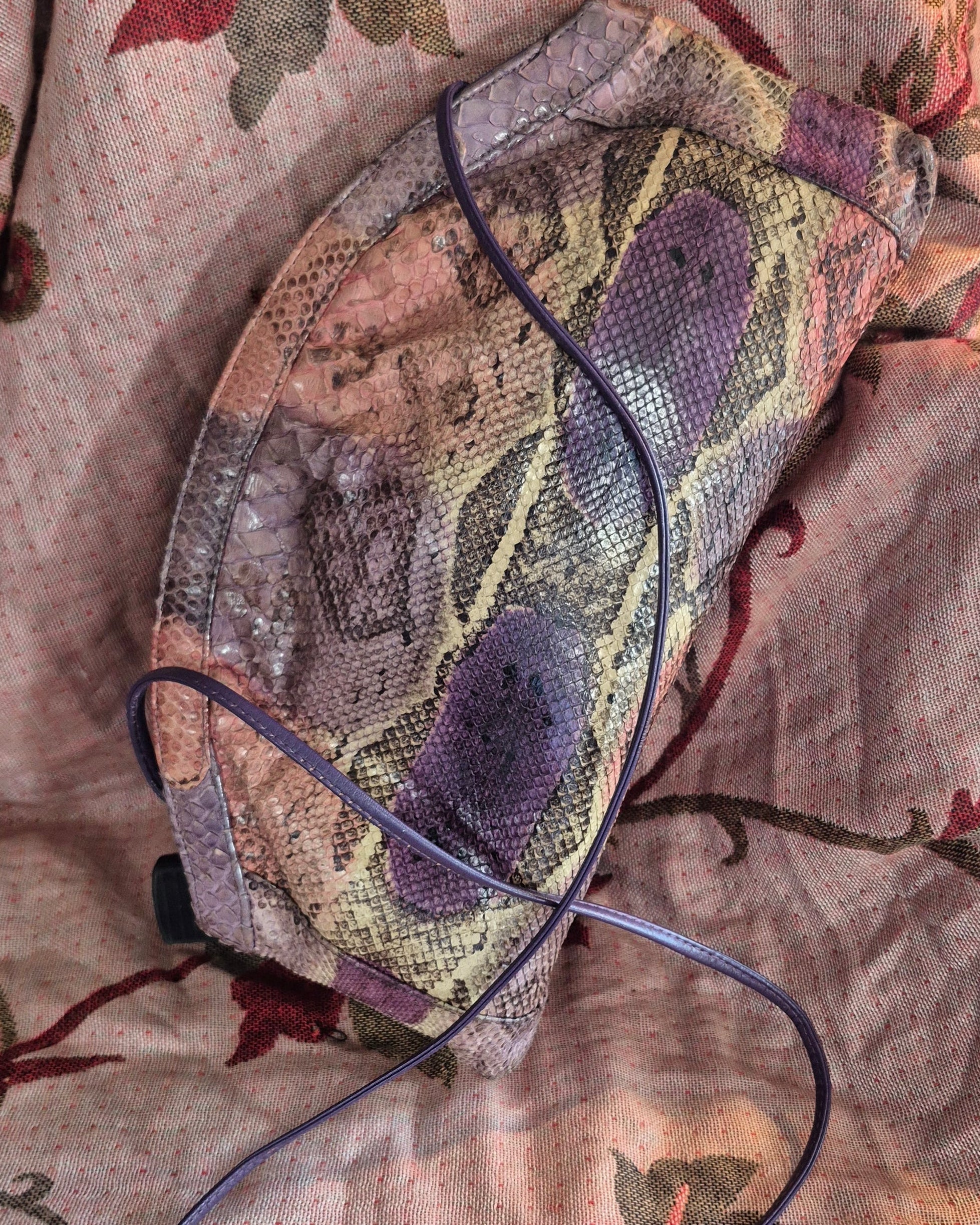 Vintage Varon Snakeskin Clutch