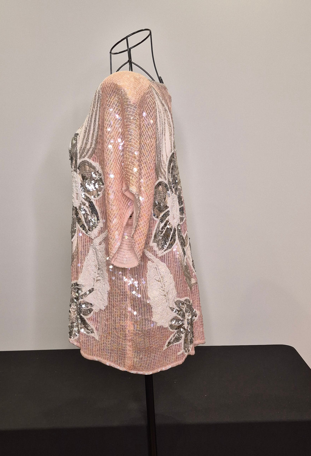 1980s St. Martin Heavily Beaded Blouse — Size Large