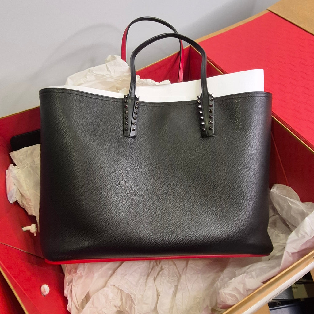 Christian Louboutin Black Cabata Large Tote – Like New, In Box