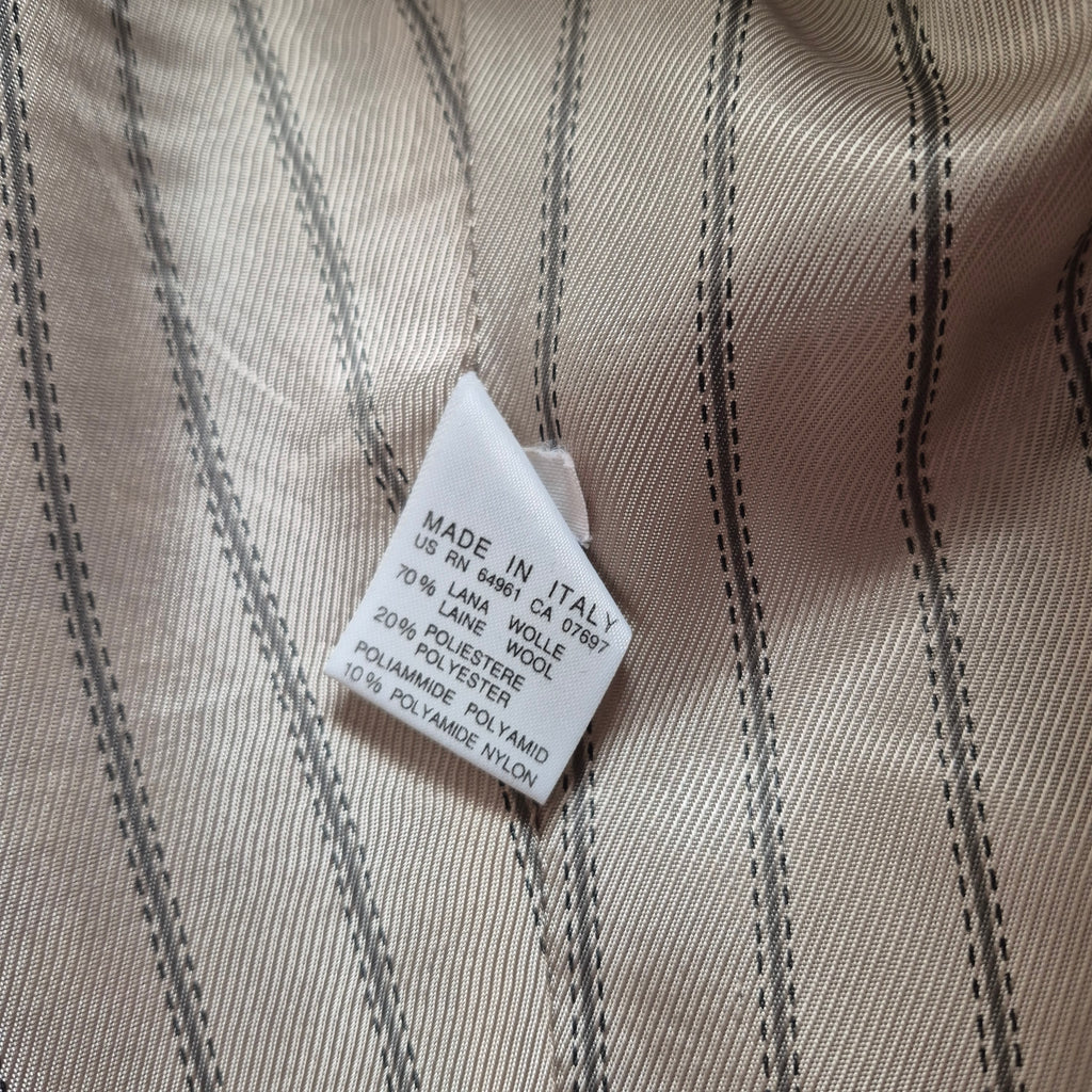 Mens United Colors of Benetton wool Plaid blazer late 1980s True Vintage Size 44 XL
