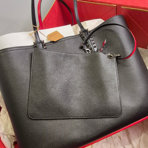 Christian Louboutin Black Cabata Large Tote – Like New, In Box