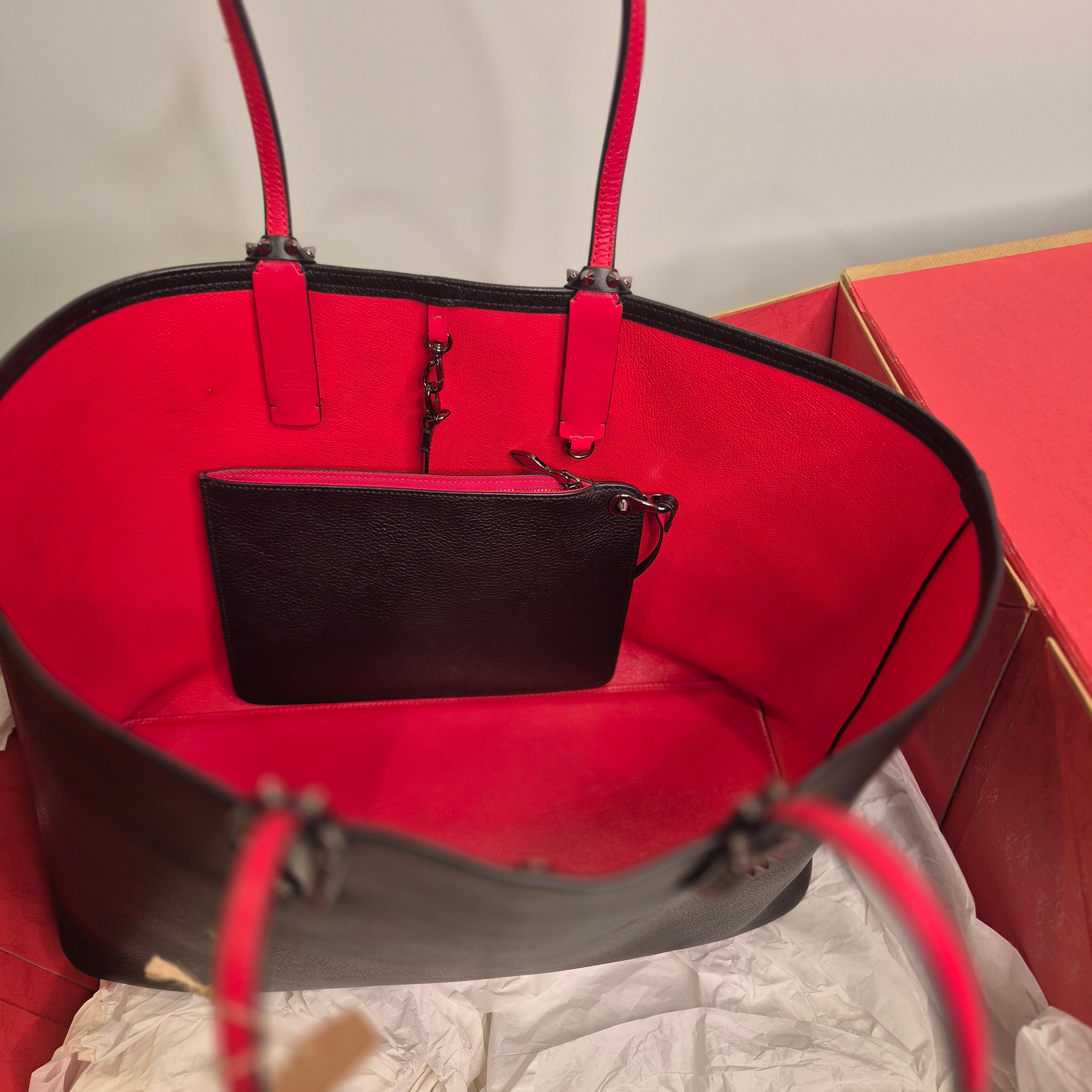 Christian Louboutin Black Cabata Large Tote – Like New, In Box