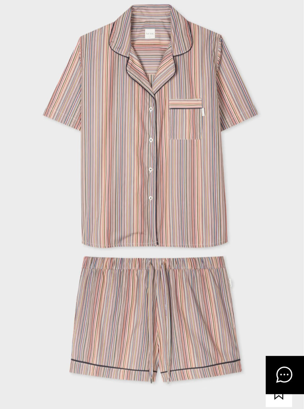 Paul Smith Striped Pajama Set - Size Medium EUC with original tag