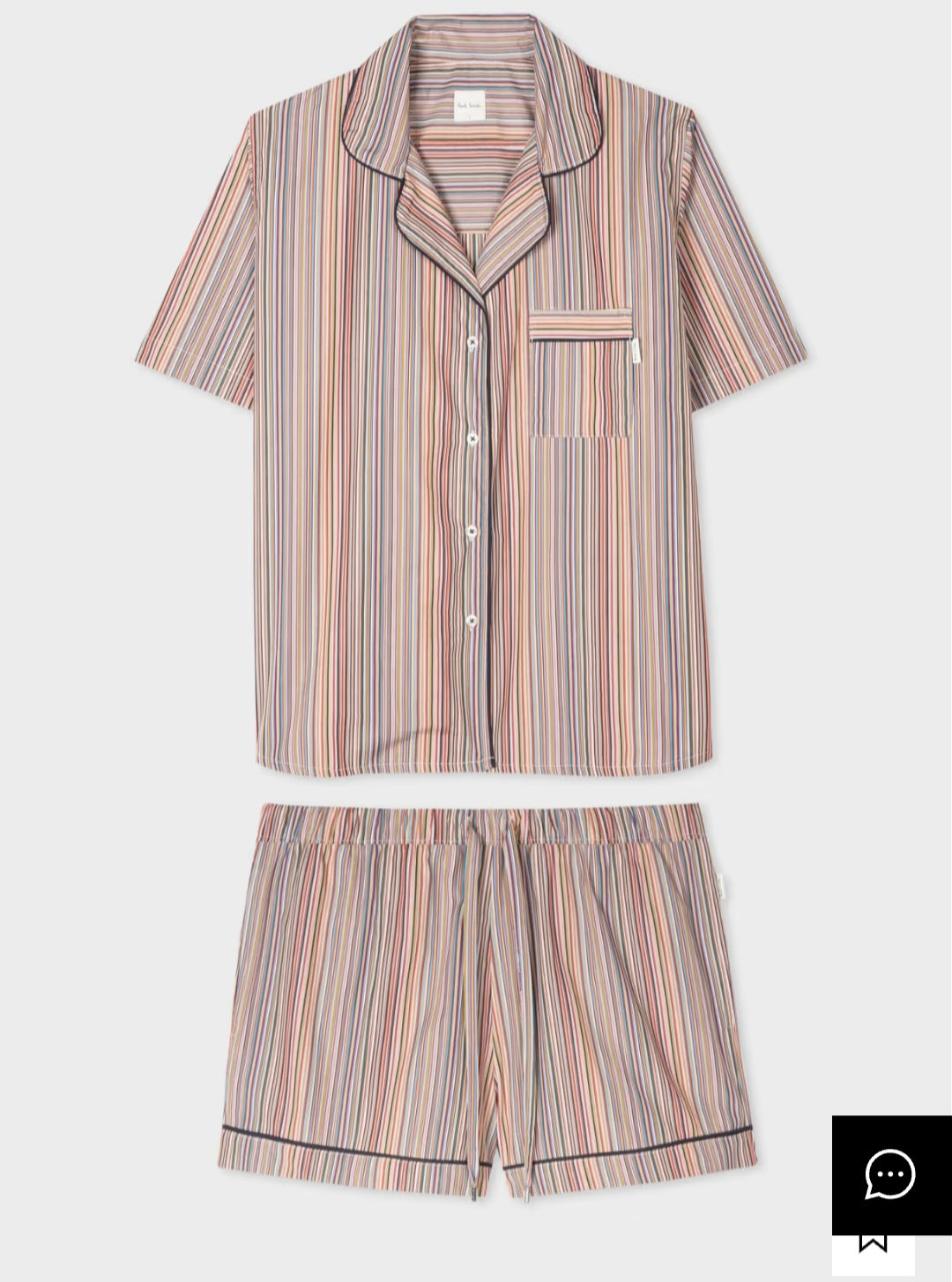 Paul Smith Striped Pajama Set - Size Medium EUC with original tag
