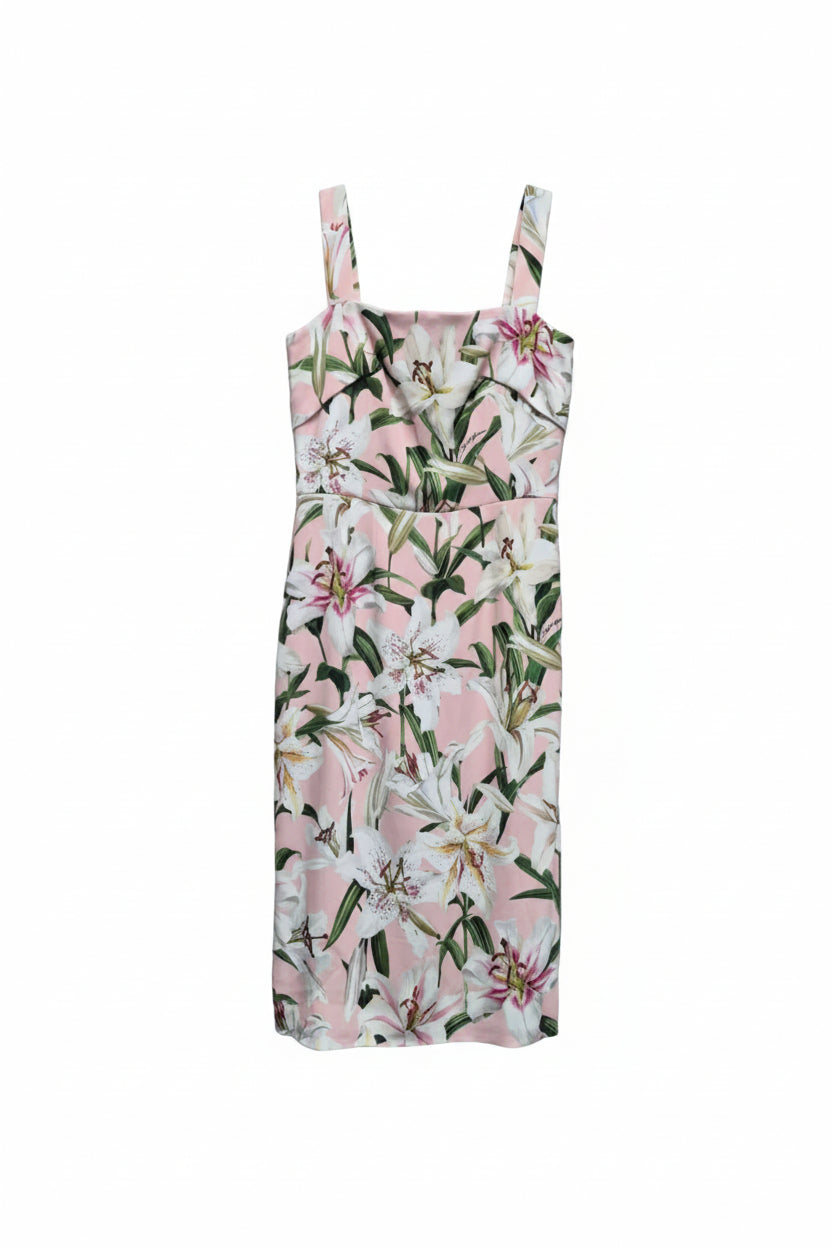 Dolce & Gabbana Floral Midi Dress