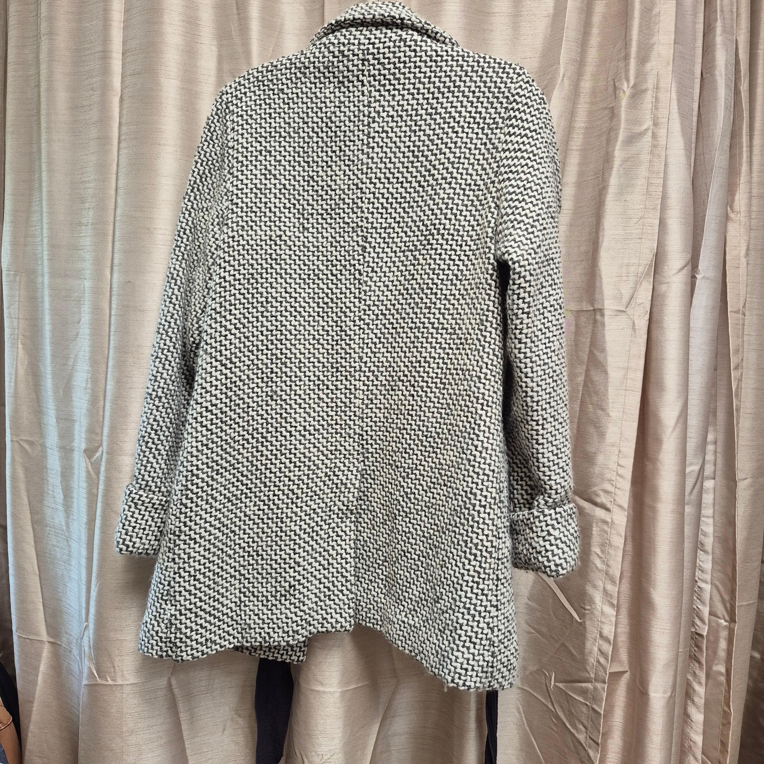 Womens wool tie front jacket from a boutique in France call Zoe la Fee.  VINTAGE