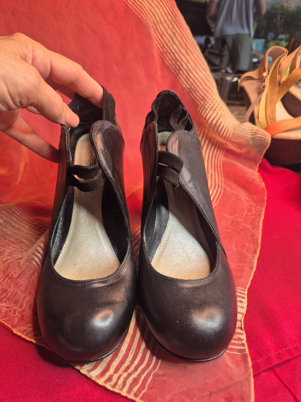 Marcelo Toshi Creazioni Black High Heel Shoe Size 7
