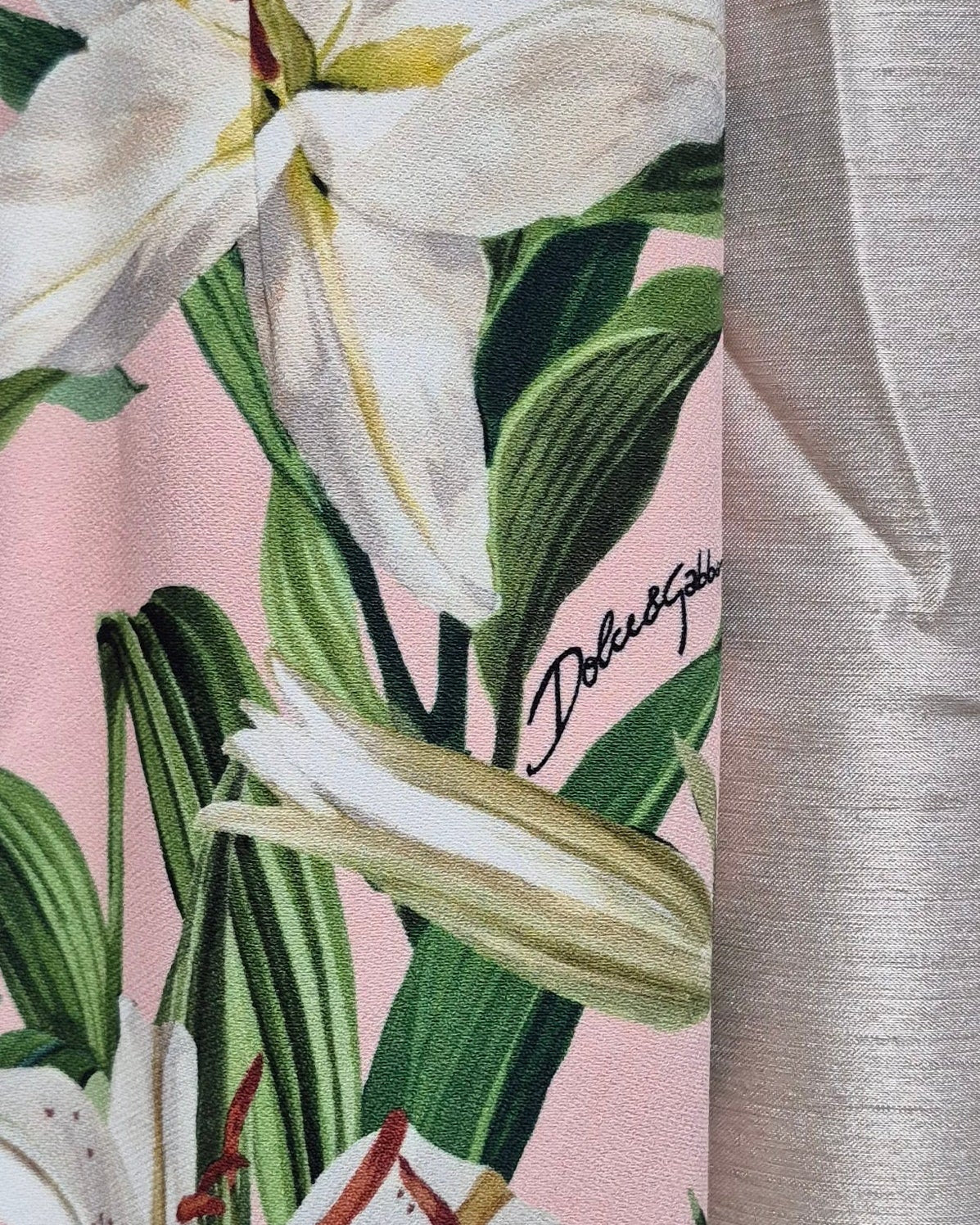 Dolce & Gabbana Floral Midi Dress